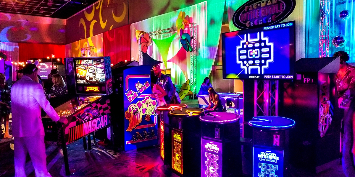 Retro Arcade Room